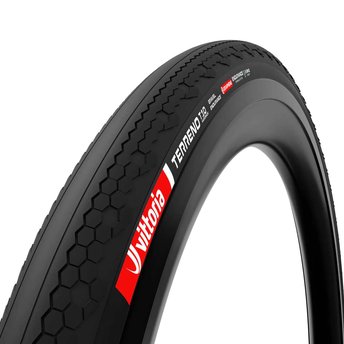 VITTORIA TERRENO T10 HARDPACK Reifen 700x50c Gravel Endurance Tubeless Ready Weich Schwarz