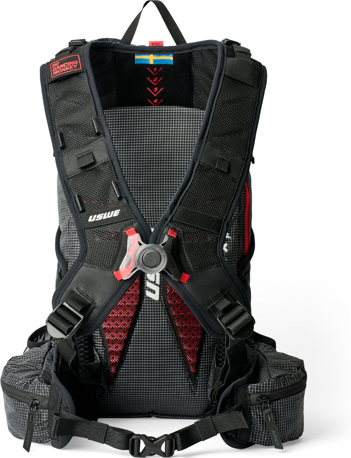 USWE MESH HARNESS NDM 2.2 Trinkrucksack Schwarz