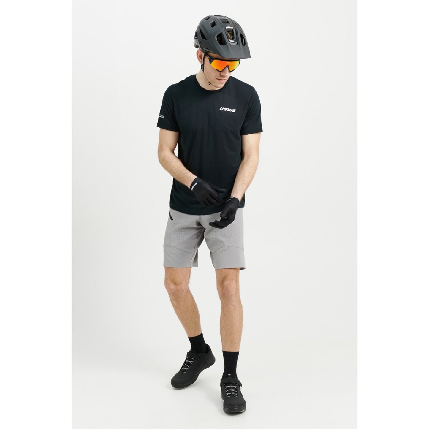 Short USWE HYBRID MTB Gris