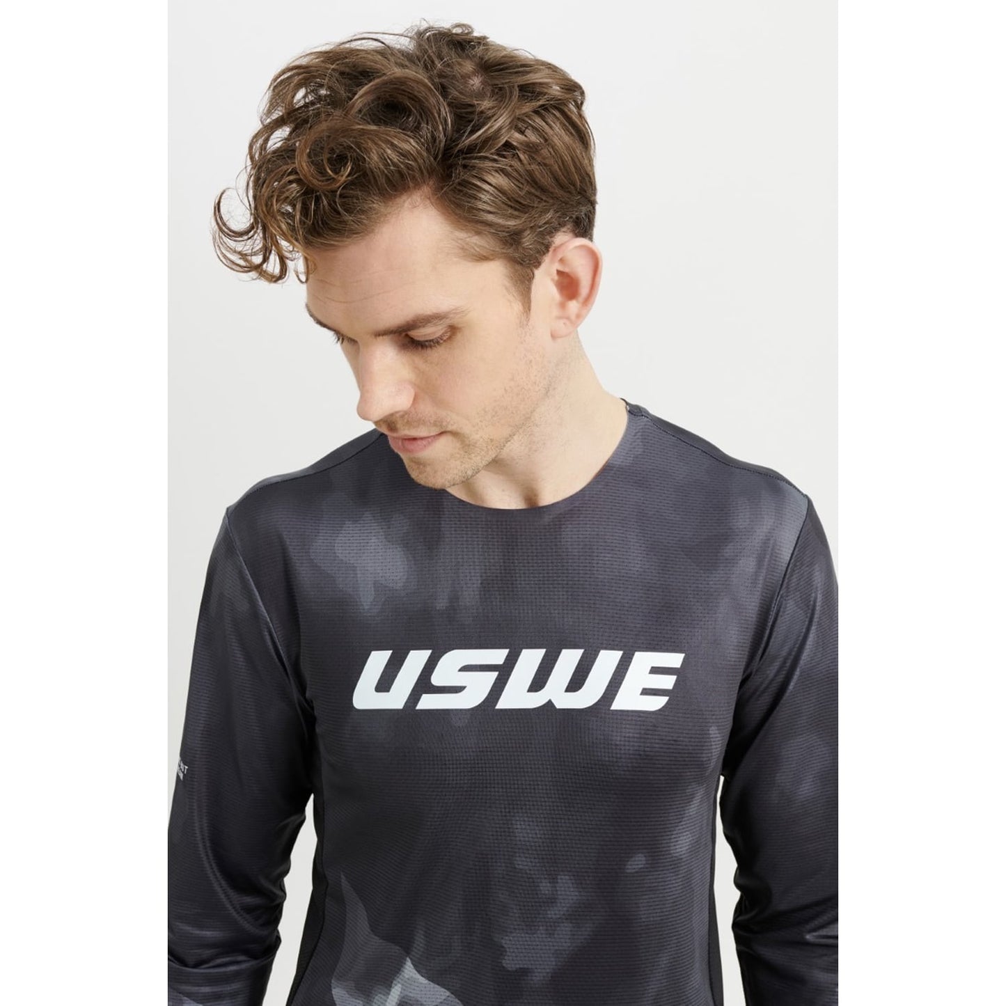 Maillot USWE LUFTIG MTB Manches Longues Noir