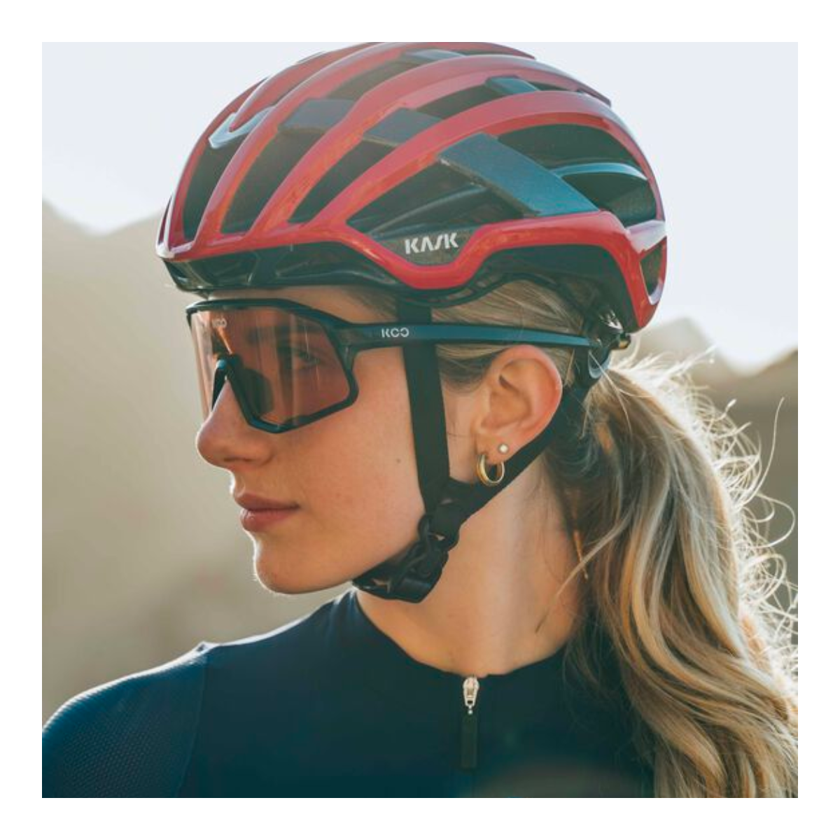 Helm Straße KASK VALEGRO Rot