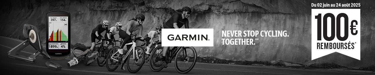 GARMIN | Jusqu'à 100€ remboursés sur votre achat !