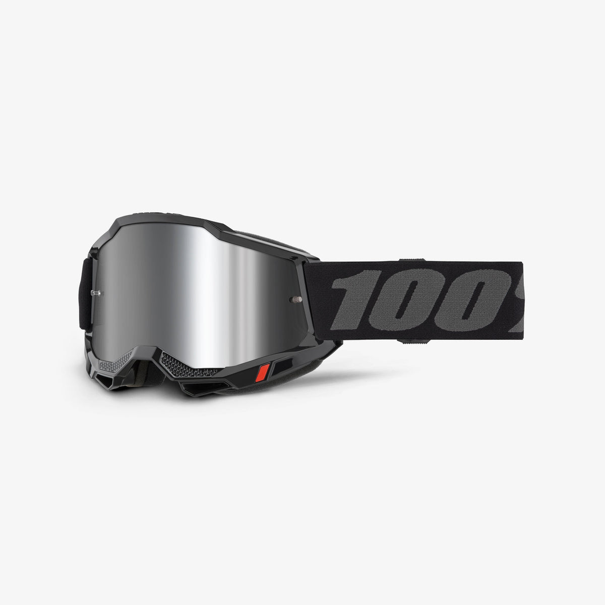 Masque 100% ACCURI 2 Noir/Gris Écran Clair - vue 2