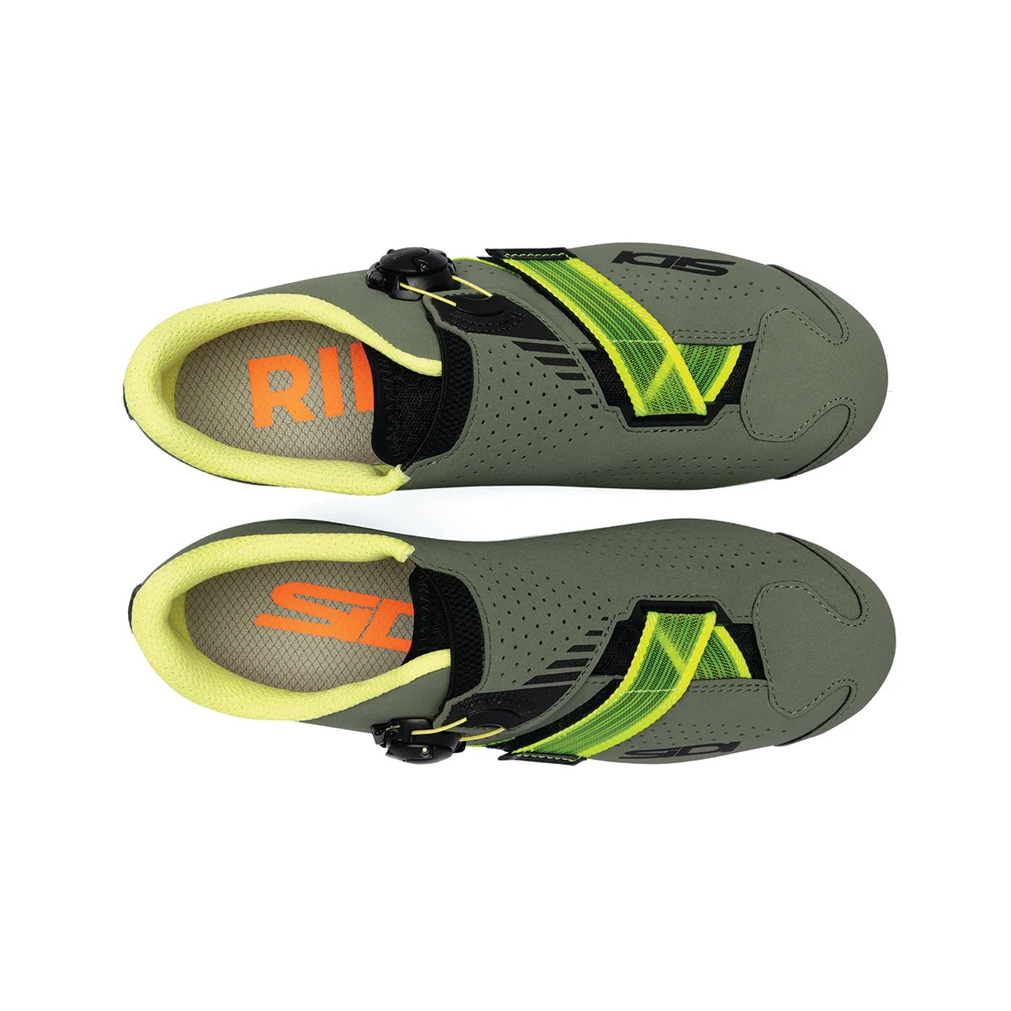 MTB-Schuhe SIDI AERTIS Grün Military/Gelb