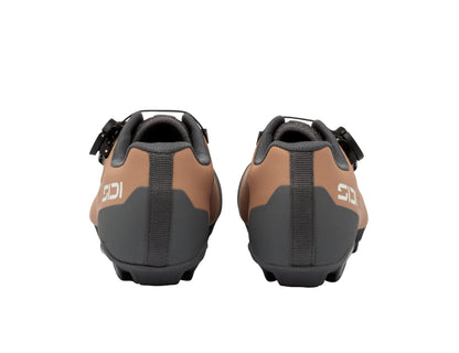 XC Gravel Schuhe Sidi Liinea Woman cork brown, Rückansicht der Fersenkappe