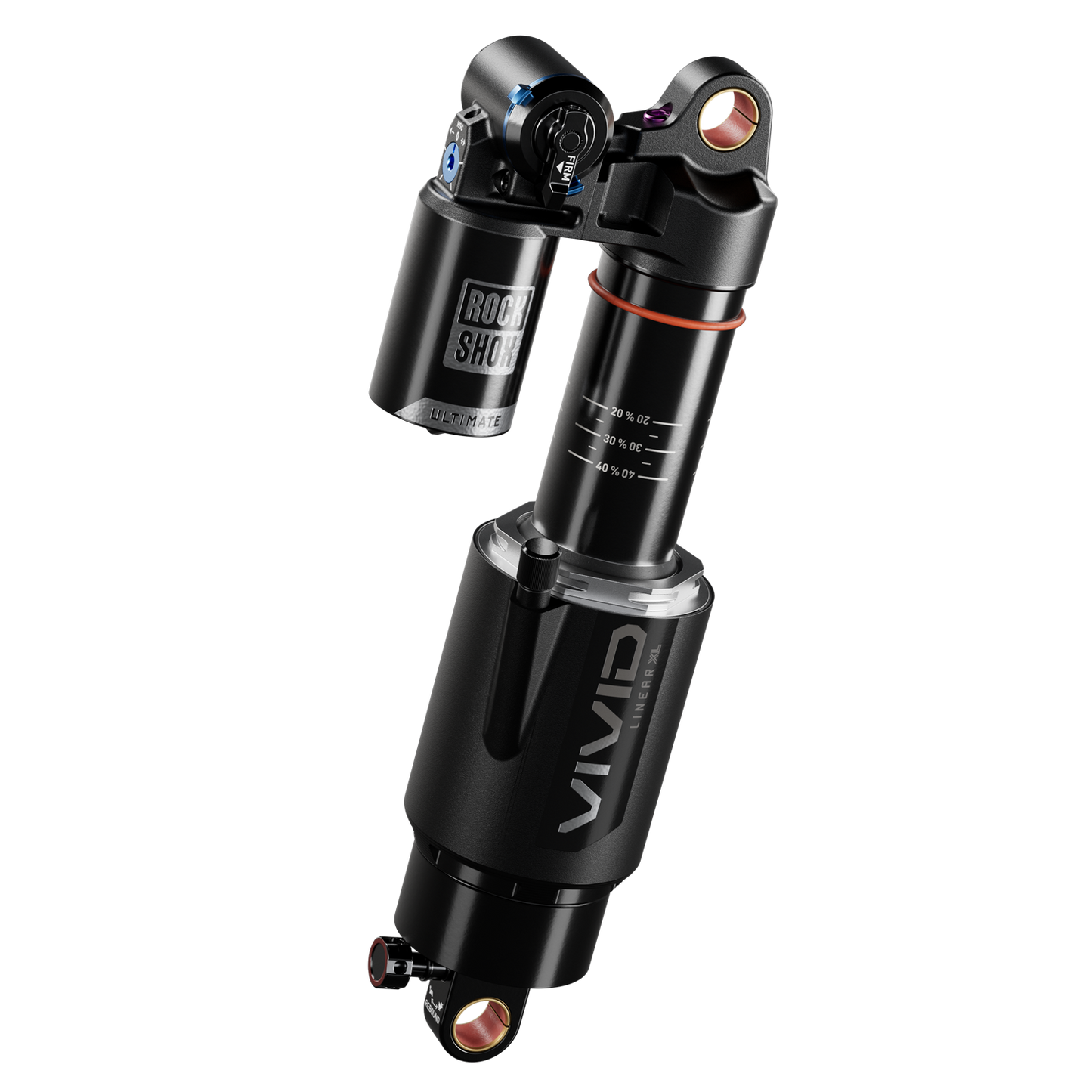 Amortisseur ROCKSHOX VIVID ULTIMATE RC2T LINEAR XL D1 pour Santacruz Megatower 2 (2022+)