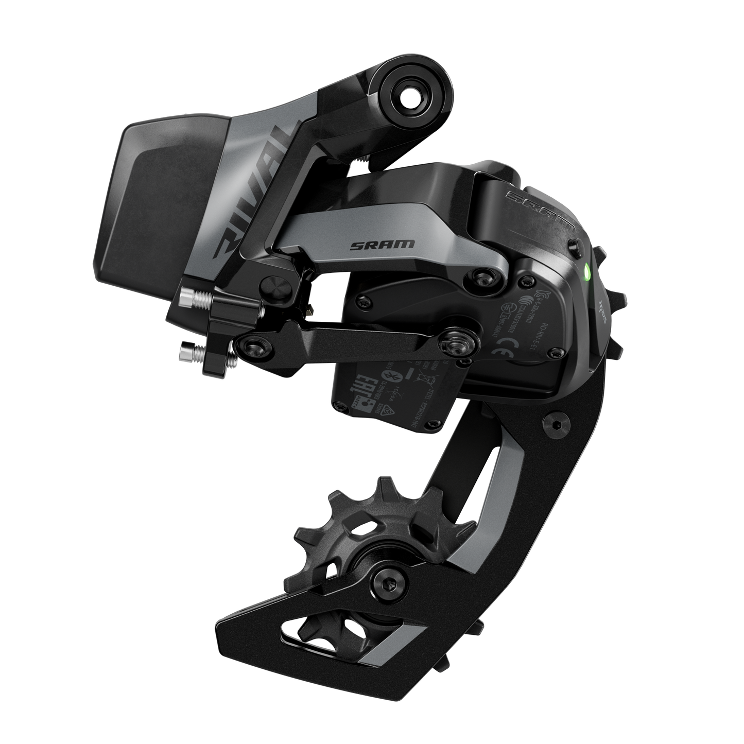 Dérailleur Arrière SRAM RIVAL AXS E1 2x12V Max 36 Dents (Sans Batterie)