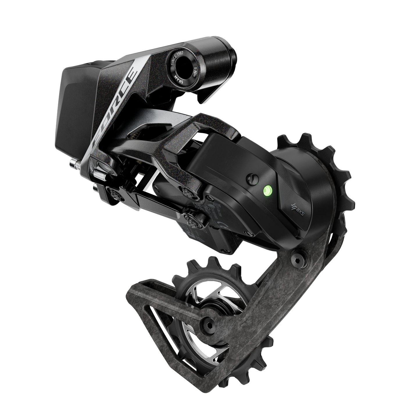 Dérailleur Arrière SRAM FORCE AXS E1 2x12V Max 36 Dents (Sans Batterie)