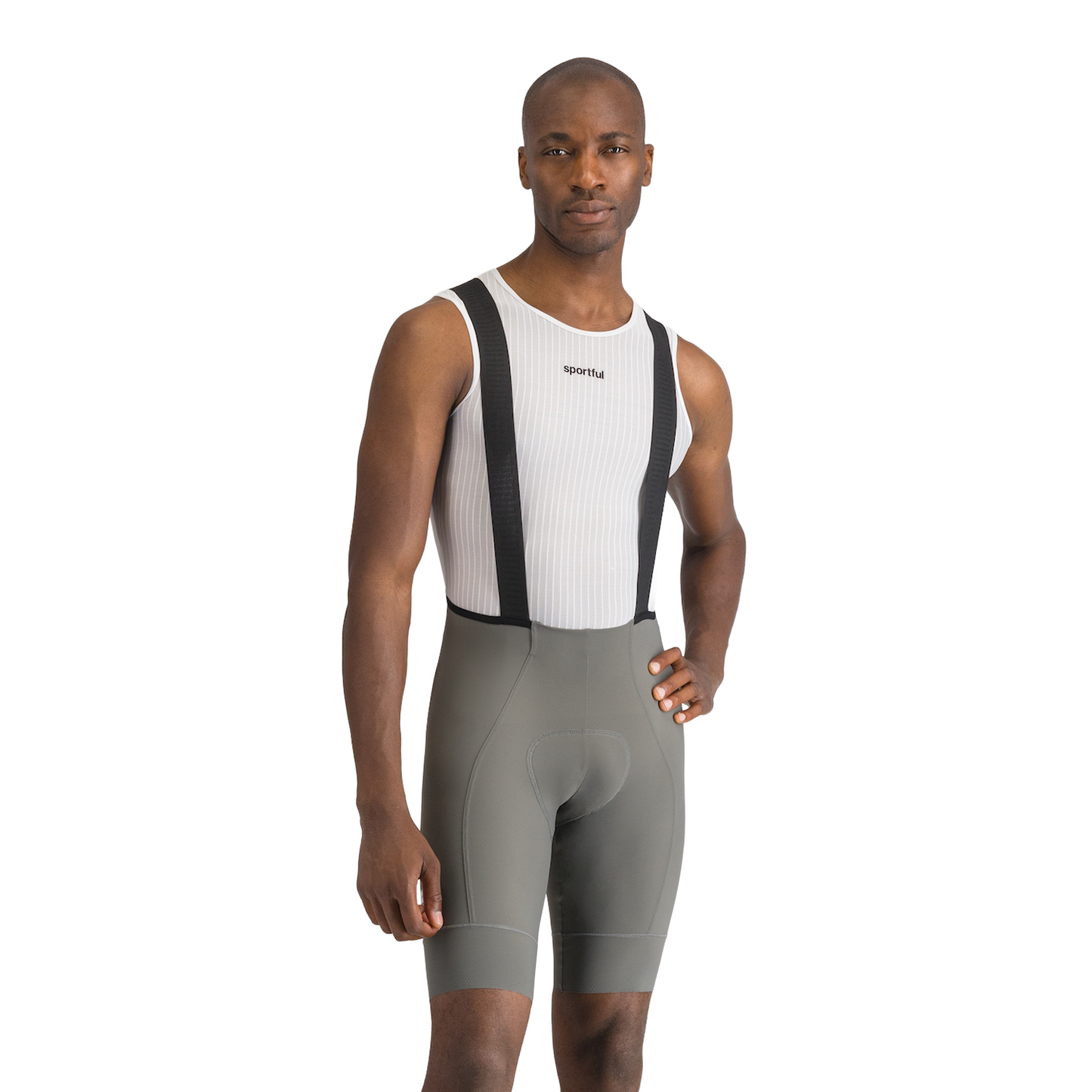 SPORTFUL SRK Kurze Trägerhose Grau