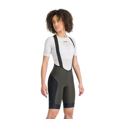 Kurze Trägerhose SPORTFUL SUPERGIARA 2 Damen Khaki/Schwarz