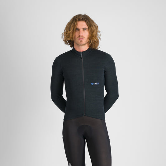 Maillot SPORTFUL SUPERGIARA WOOL Manches Longues Noir