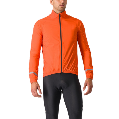 Veste CASTELLI  EMERGENCY 2 RAIN Orange