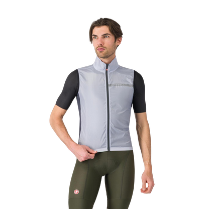 Veste Sans Manches CASTELLI SQUADRA STRETCH Gris