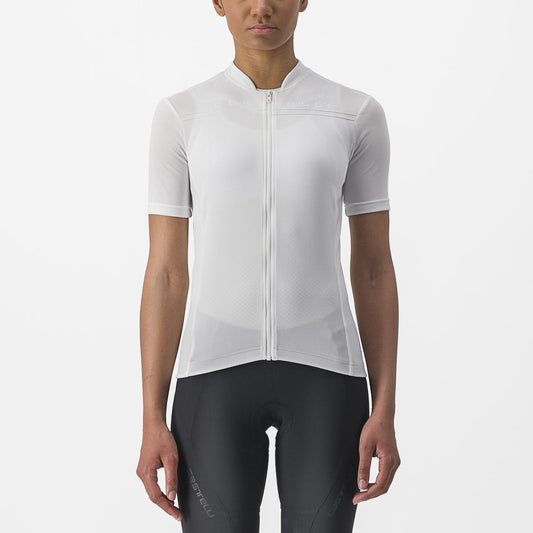 CASTELLI ANIMA 4 Damen Trikot Kurzarm Weiß