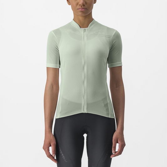 CASTELLI ANIMA 4 Damen Trikot Kurzarm Grün