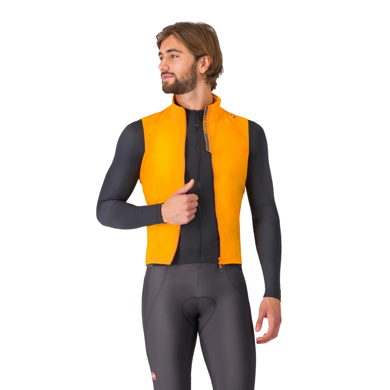 Veste Sans Manches CASTELLI ESPRESSO Orange