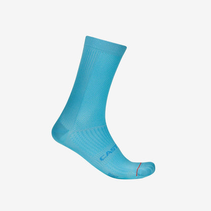Socken CASTELLI ESPRESSO 18 Neonblau