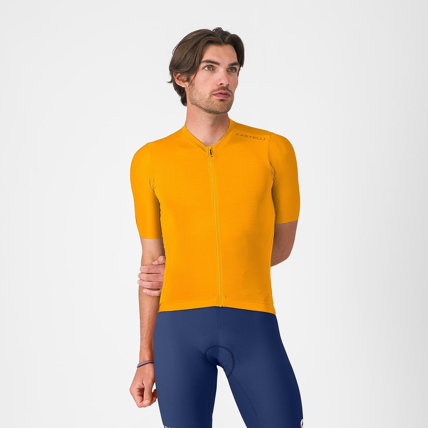 CASTELLI ESPRESSO 2 Trikot Kurzarm Orange