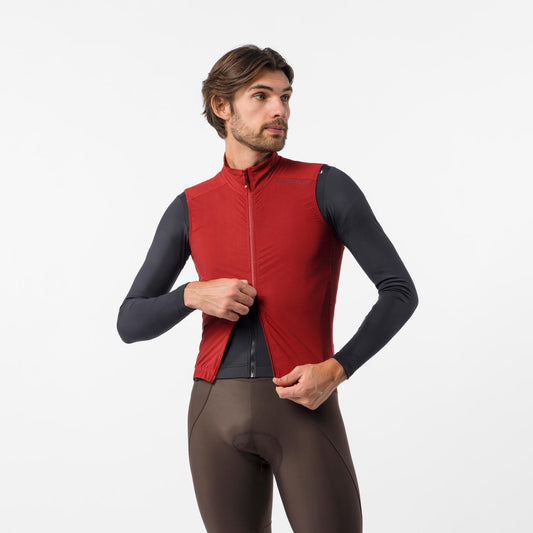 Ärmellose Weste CASTELLI ESPRESSO 2 Bordeaux