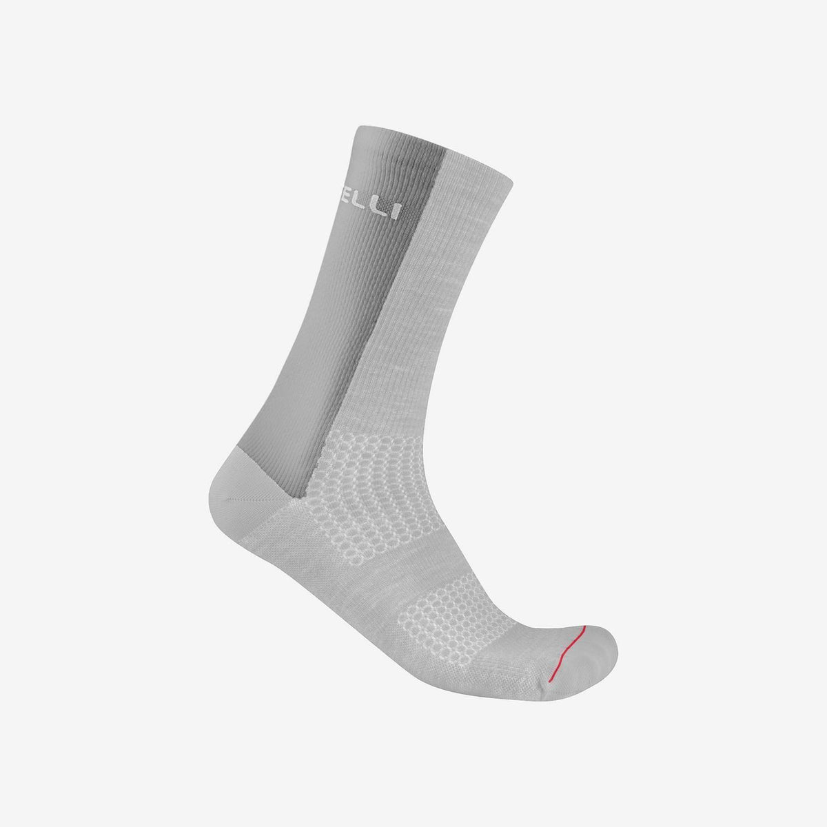 CASTELLI LOGO 18 MERINO Socken Grau