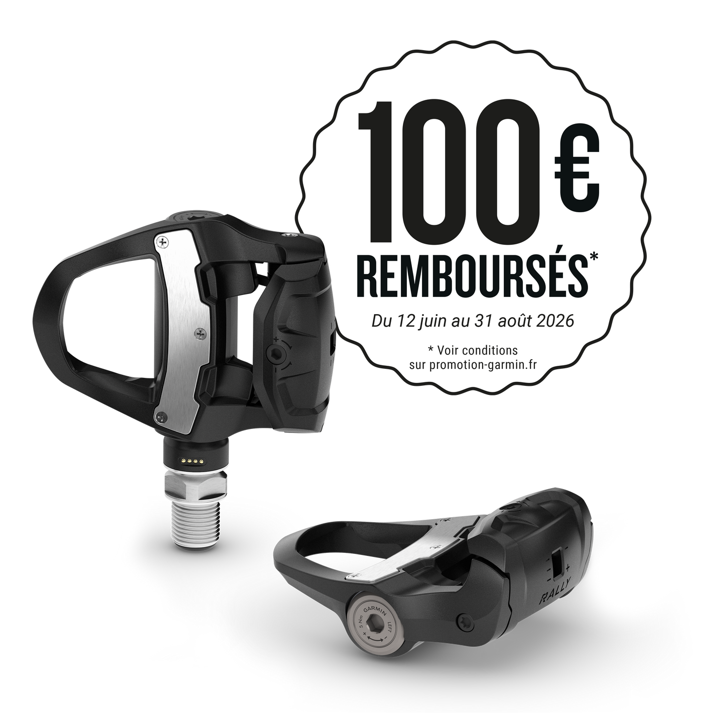 Pedale Leistungsmesser GARMIN RALLY RK 210
