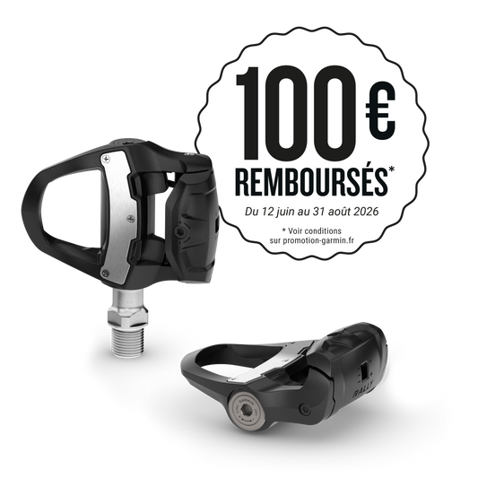 Pédales Capteur de Puissance GARMIN RALLY RK 110