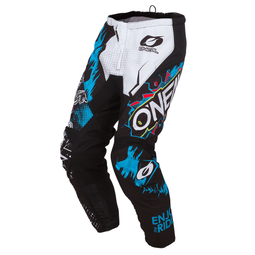 Pantalon O'NEAL ELEMENT VILLAIN Junior Noir/Blanc