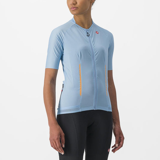 CASTELLI ENDURANCE W Damen Trikot Kurzarm Blau