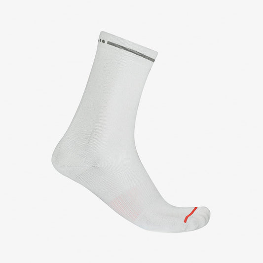 Chaussettes CASTELLI PREMIO EVO 18 Blanc