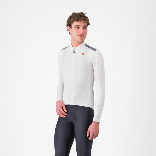 Maillot CASTELLI PURO 4 Manches Longues Ivoire