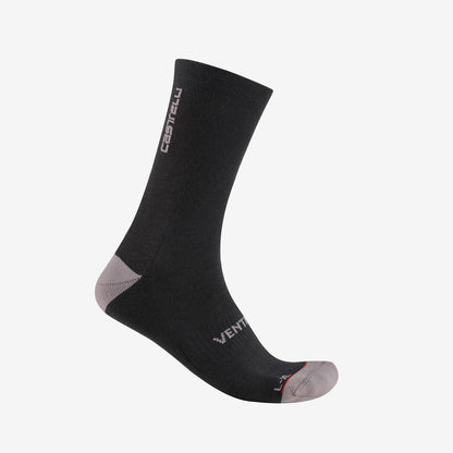 Chaussettes CASTELLI VENTI SOFT MERINO Noir