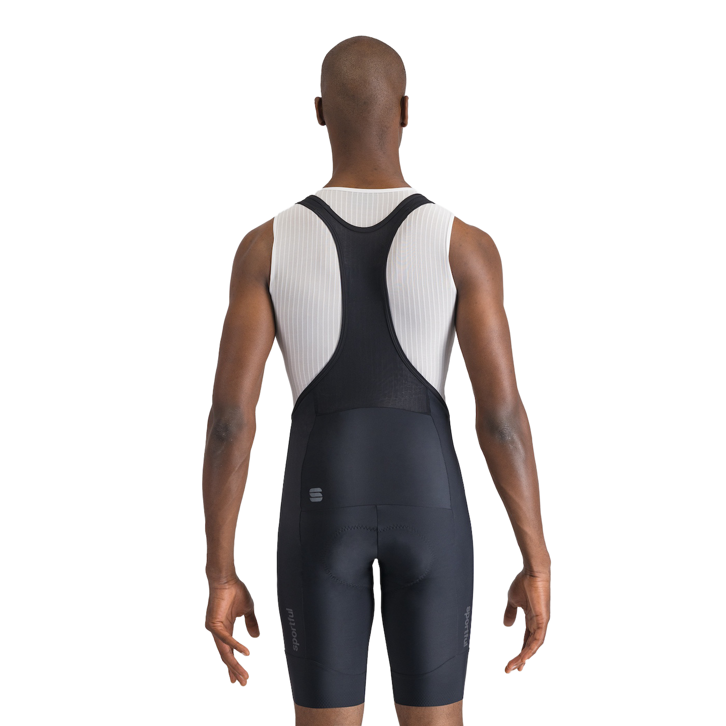 SPORTFUL PULSE Kurze Trägerhose Schwarz