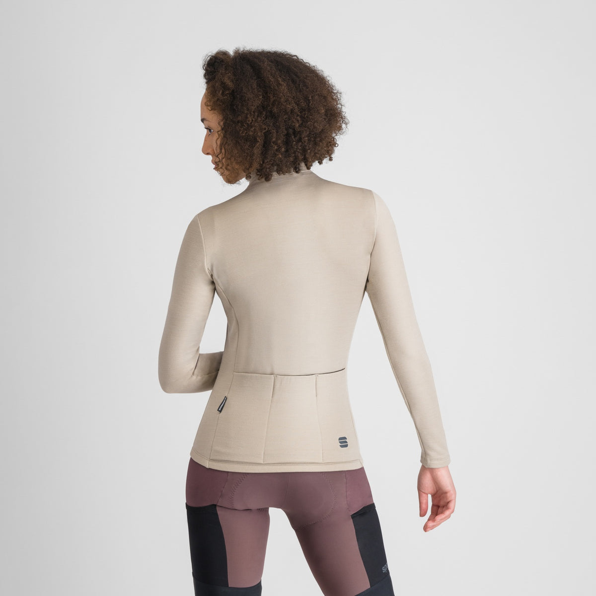 SPORTFUL SUPERGIARA WOOL Damen-Langarmtrikot Beige