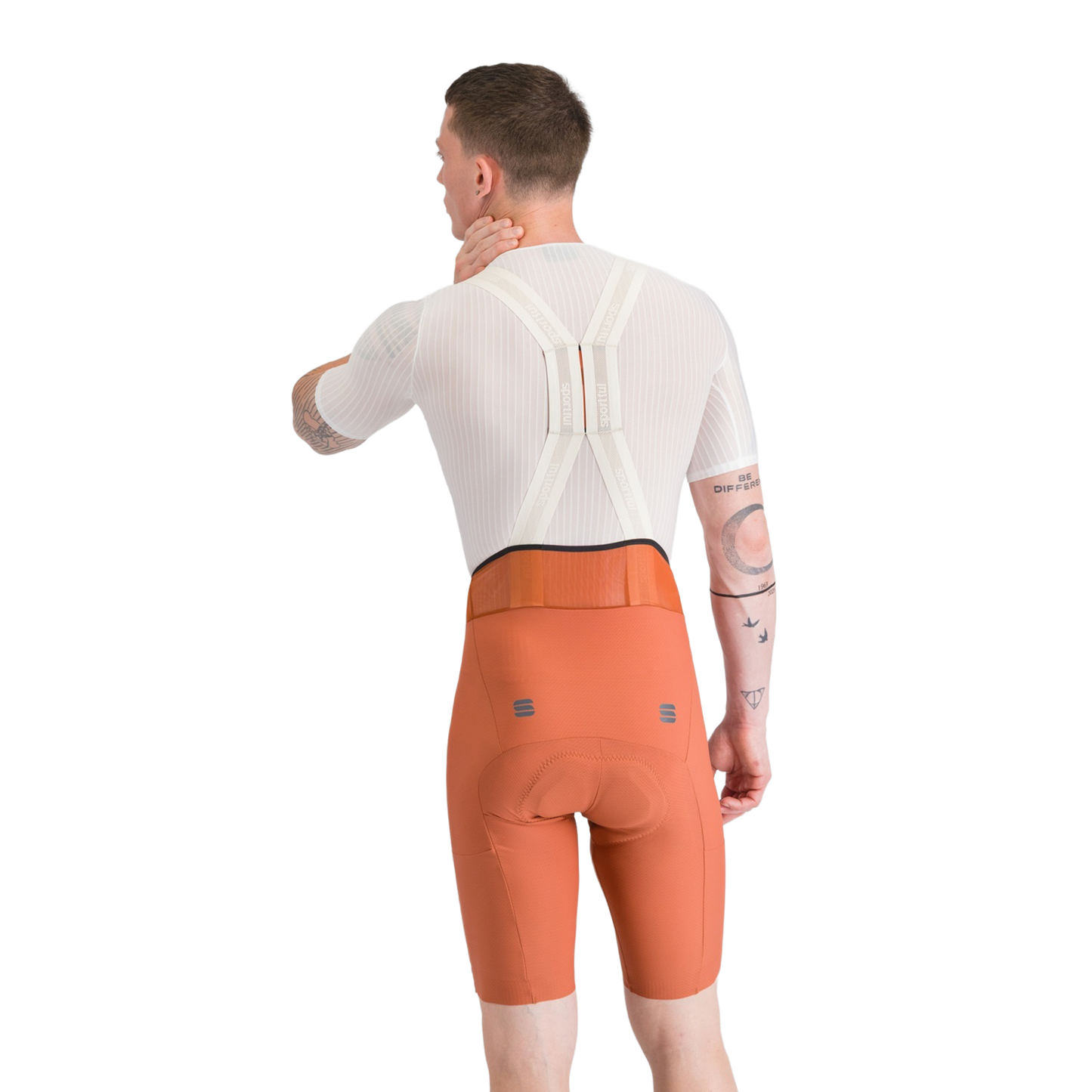 SPORTFUL HYPEREPIC Kurze Trägerhose Orange