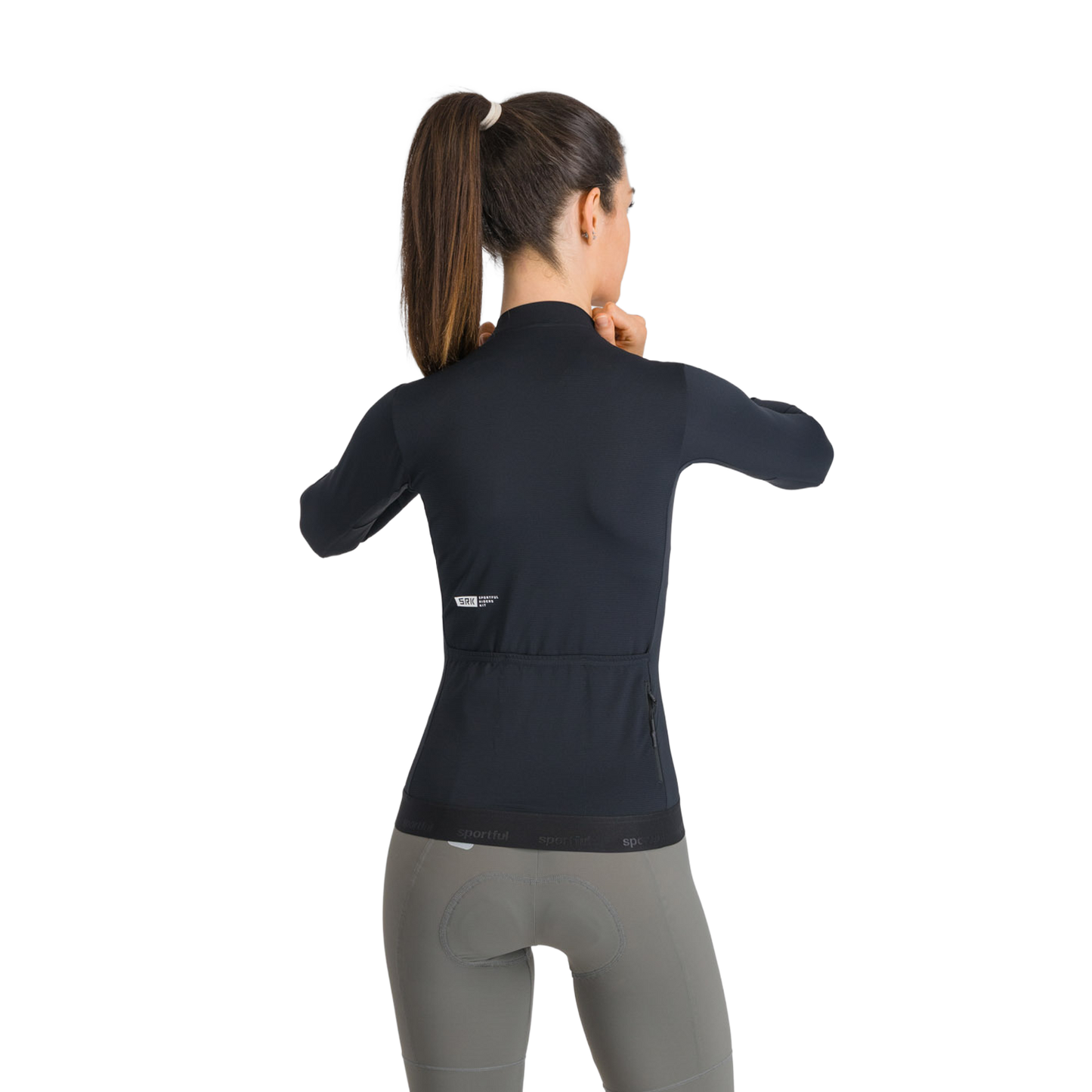 SPORTFUL SRK Langarm Trikot Frau Schwarz
