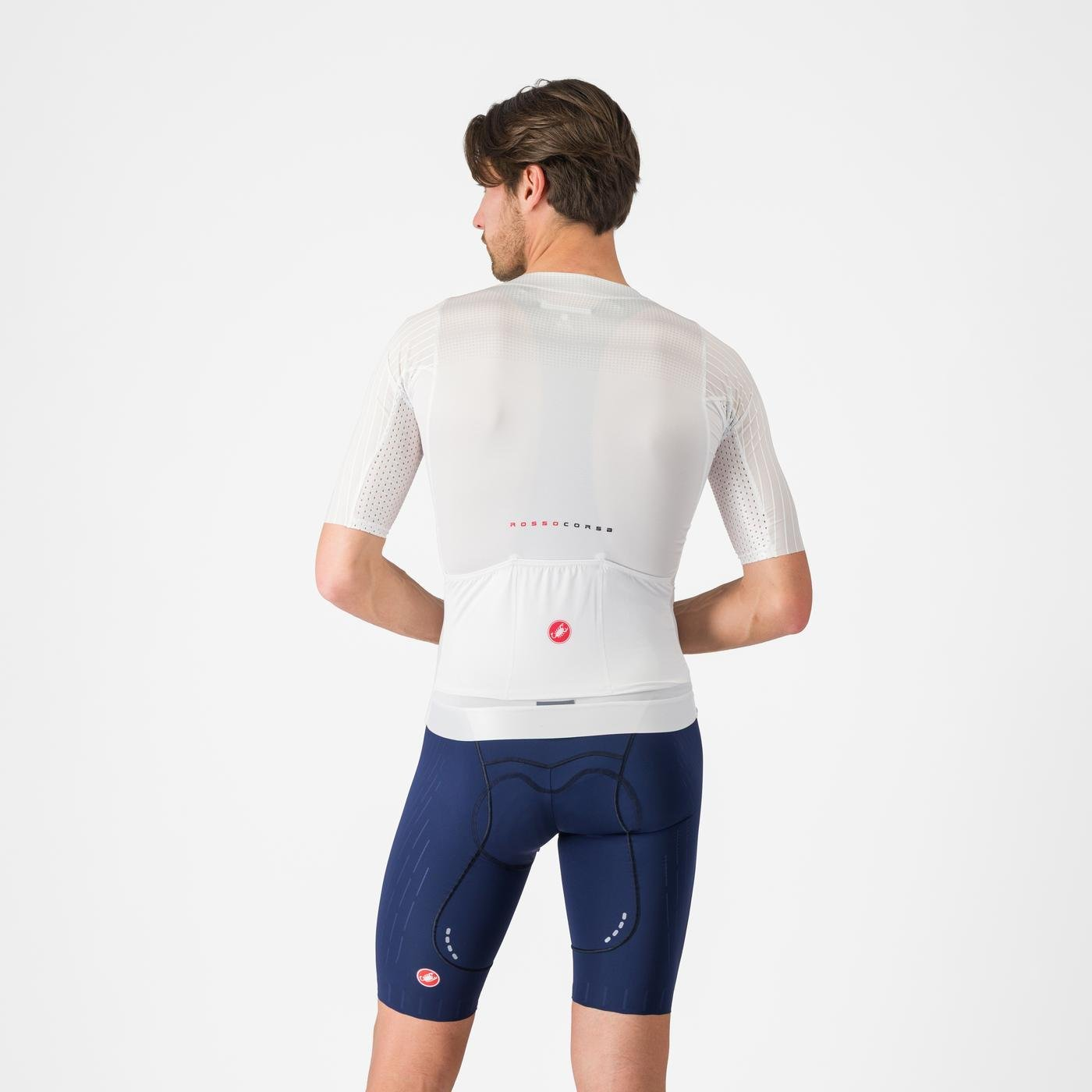 CASTELLI FREE AERO RACE Kurze Trägerhose S Marine