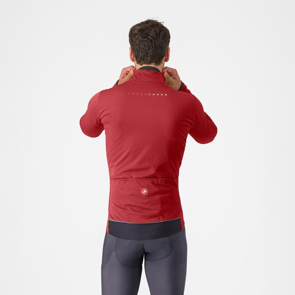 Jacke CASTELLI ALPHA 150 Bordeaux/Schwarz