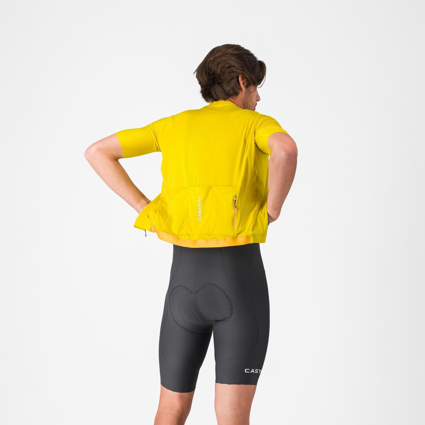 CASTELLI ESPRESSO 2 Kurze Trägerhose Dunkelgrau