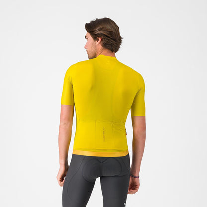 Maillot CASTELLI ESPRESSO 2 Manches Courtes Jaune