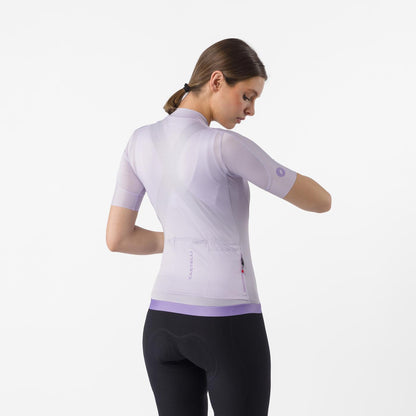 Trikot CASTELLI ESPRESSO 2 Damen Kurzarm Purple Mist