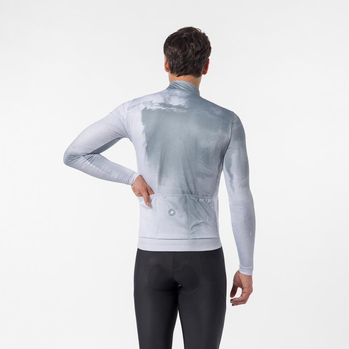 Trikot CASTELLI NEBULA THERMAL Langarm Grau