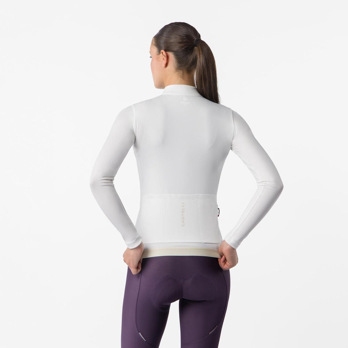 Trikot CASTELLI ESPRESSO THERMAL 2 Damen Elfenbein