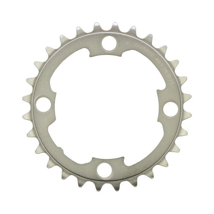Plateau Intérieur SHIMANO XTR M985 10V 4 Trous 88mm — vue du plateau sur fond blanc