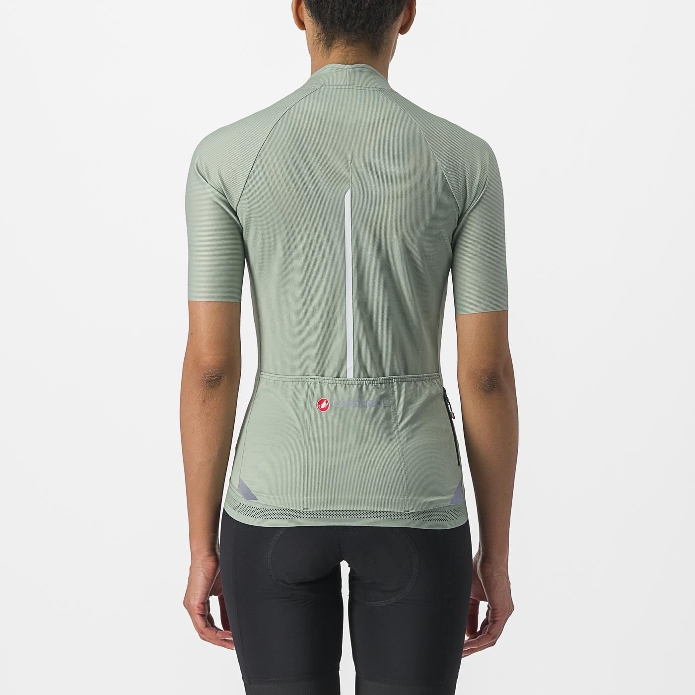 CASTELLI ENDURANCE W Damen Trikot Kurzarm Grün