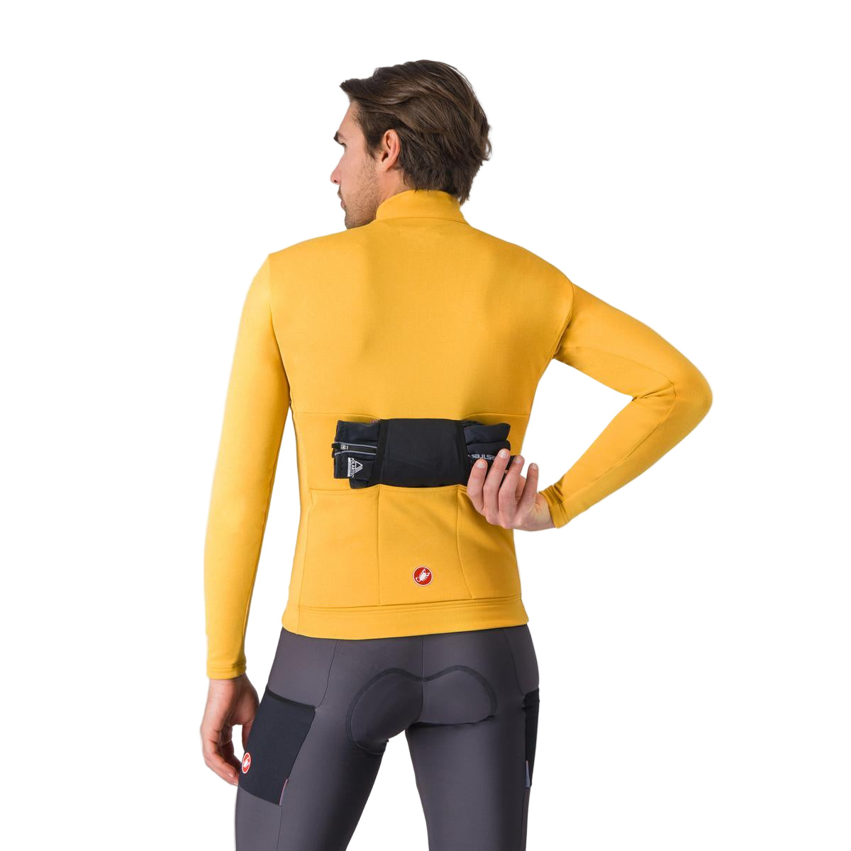 CASTELLI UNLIMITED TRAIL 2 Trikot Langarm Gelb/Grau