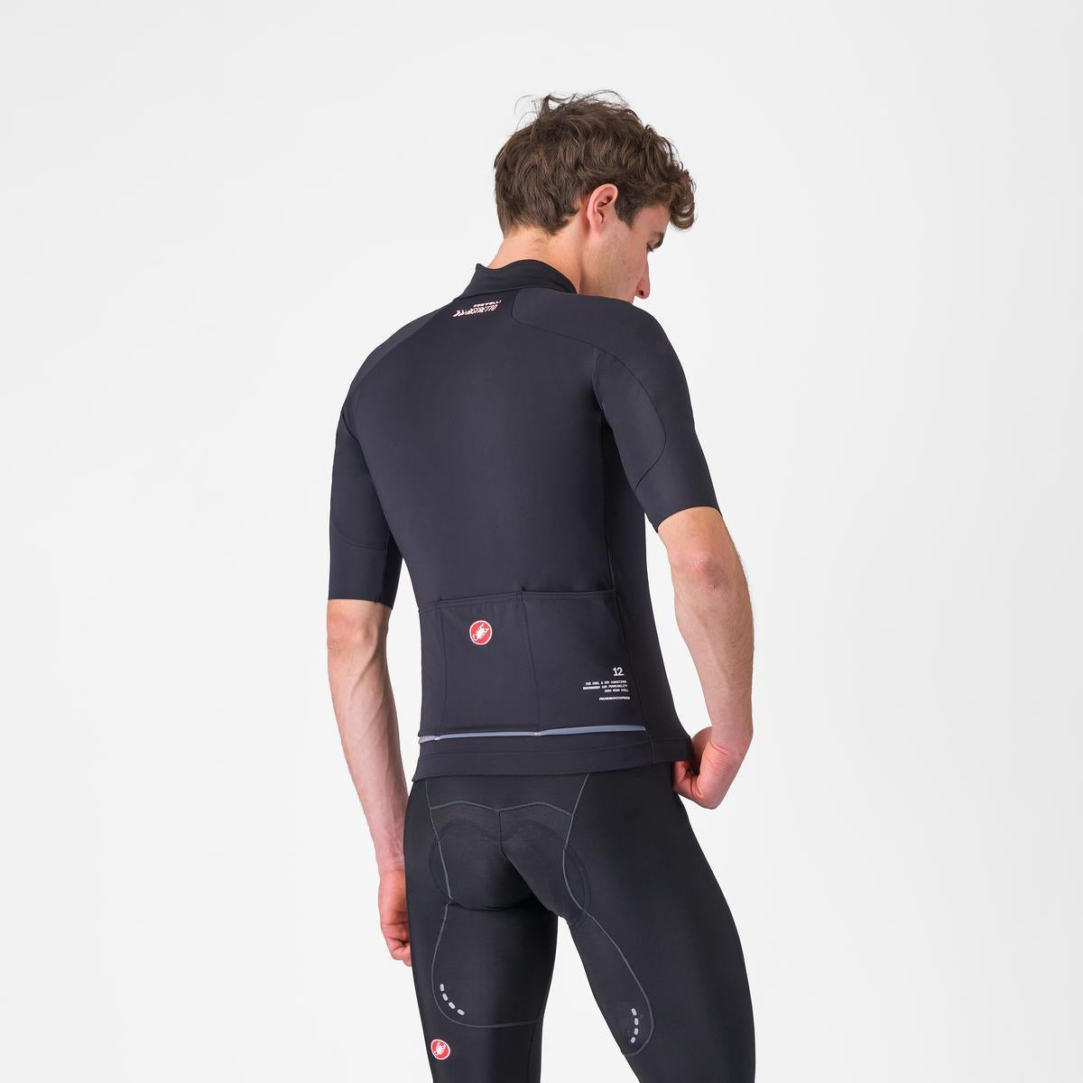 Veste CASTELLI DO.DI.CI. Manches Courtes Noir