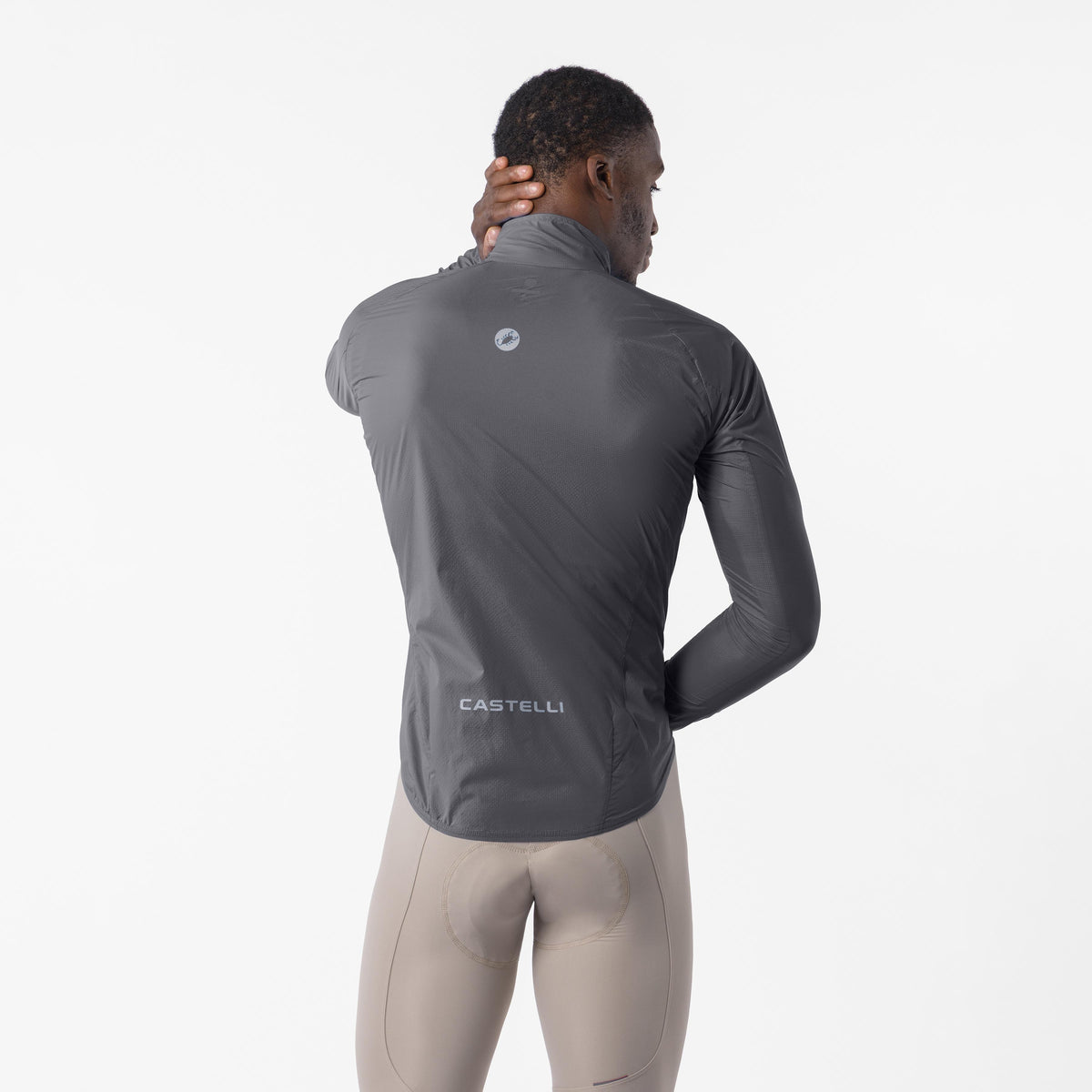 Veste CASTELLI TRANSITION AIR Gris - vue de dos