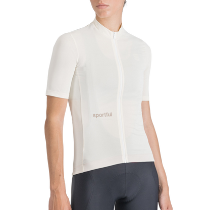 Maillot SPORTFUL CLASSIC Manches Courtes Femme Crème