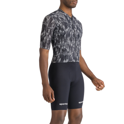 Einteiler SPORTFUL G-SUIT Kurzarm Schwarz/Weiß