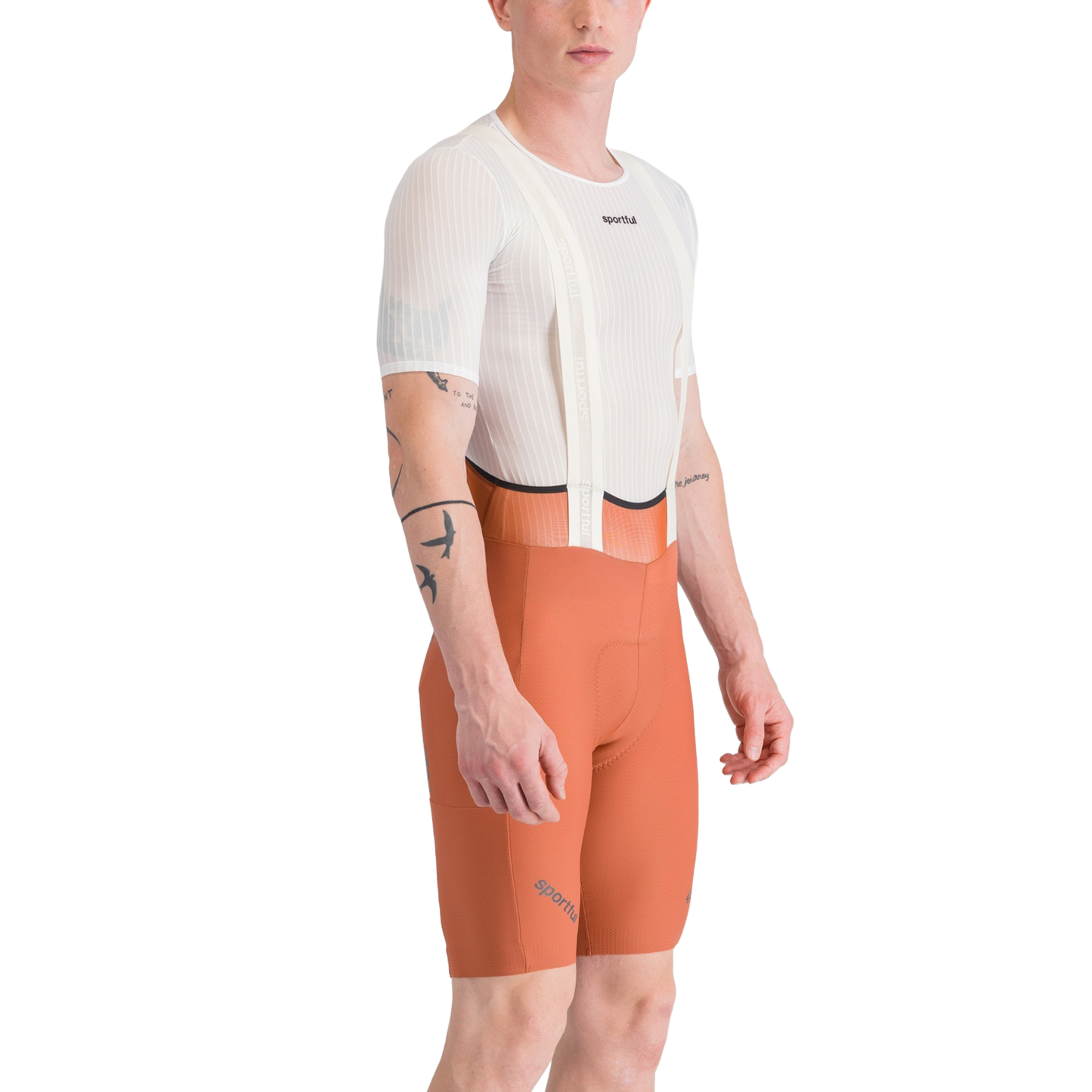 SPORTFUL HYPEREPIC Kurze Trägerhose Orange